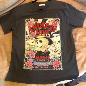 SOLD EUC Spell Endless Love Tee M